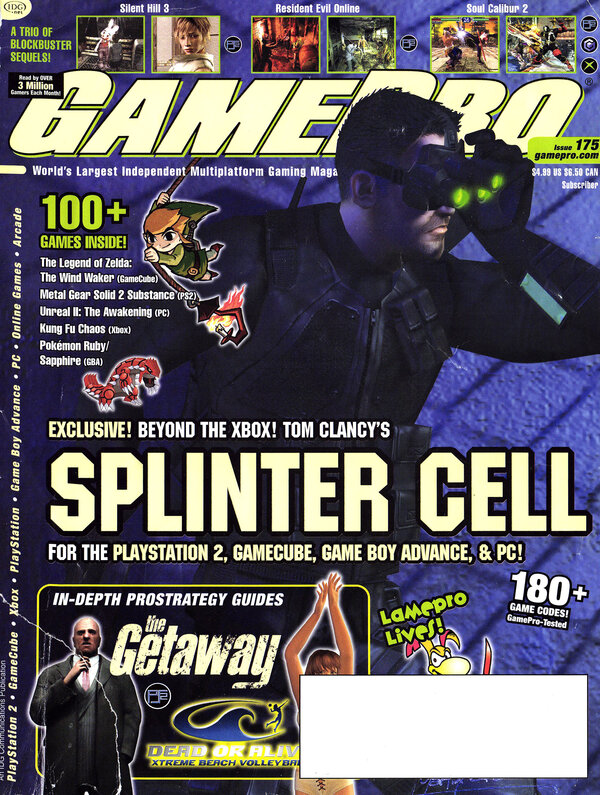 Gamepro Issue 175 (April 2003) cover